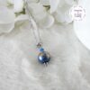 TENSHA || Collier Fait main en Acier Inoxydable, Perles Tensha & Cristal