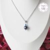 TENSHA || Collier Fait main en Acier Inoxydable, Perles Tensha & Cristal