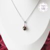 TENSHA || Collier Fait main en Acier Inoxydable, Perles Tensha & Cristal