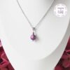TENSHA || Collier Fait main en Acier Inoxydable, Perles Tensha & Cristal