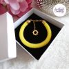 SUNNY || Bracelet Fait Main Crocheté En Perles “Miyuki” - Jaune Mat