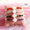 ORALIS || Bracelets Fait main en Acier Inoxydable, Opalite, Amethyste, Turquoise Africaine, Cornaline Ou Quartz Rose