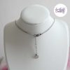 FLOREA || Collier Ras de cou Avec Pendentif Crocheté Fait Main En Acier Inoxydable Et Perles “Miyuki”
